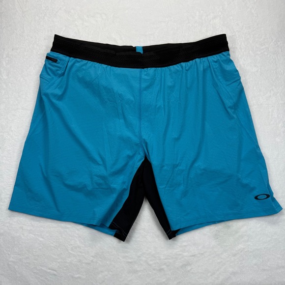 Oakley‎ Running Shorts 2 in 1 Liner Athletic Training XXL - Picture 1 of 12